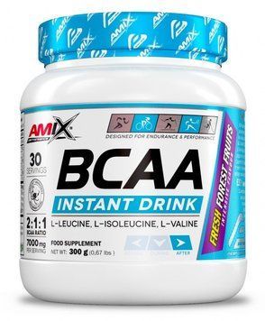 Амінокислота для спорту Amix Performance BCAA Instant Drink 300 g /30 servings/Forest Fruits 969028 фото