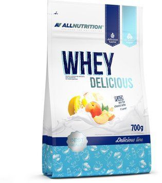 Протеин All Nutrition Whey Delicious 700 g White Chocolate with Peach 582516 фото