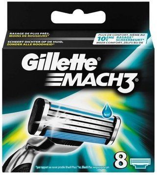 Gillette Mach3 Сменные касеты для бритья 8 шт 1300442 фото