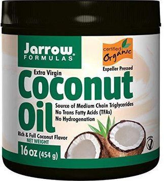 Jarrow Formulas Organic Extra Virgin Coconut Oil 16 oz (454 g) Кокосовое масло 534572 фото