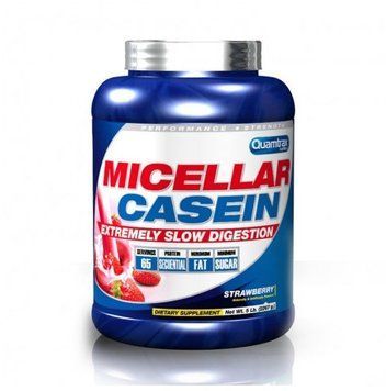 Протеин Quamtrax Micellar Casein 2267 g /65 servings/ Strawberry 721456 фото