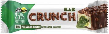 FitWin Crunch Bar - 12x50g Kiwi and Cactus 1459703 фото