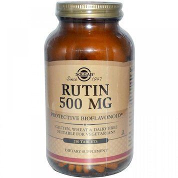 Solgar Rutin Солгар Рутин 500 mg 250 таблеток 498719 фото