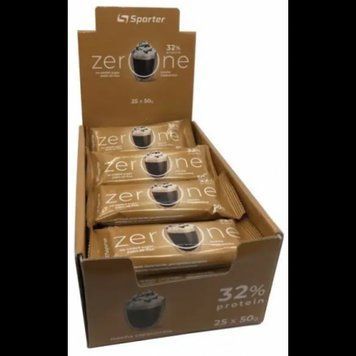 Протеїнові батончики Sporter ZerOne 25x50g Mocha cappuccino 1039909 фото