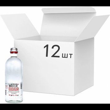Упаковка води мінеральної природної негазованої Gudauri Water+ 12х0.5 л (4860114390130_12) 1280066 фото