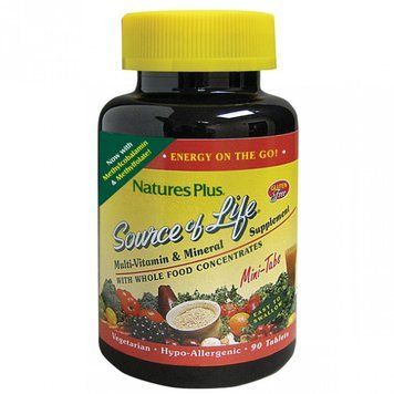 Natures Plus Source of Life 90 mini tabs Мультівітаміни 492024 фото