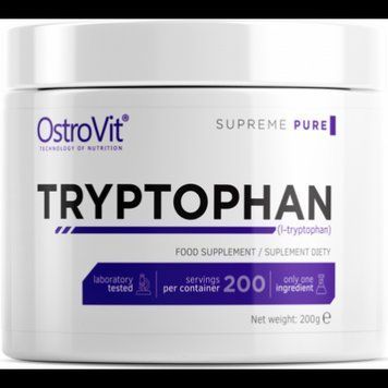 Амінокислота для спорту Ostrovit Tryptophan 200 grams / 200 servings 418177 фото