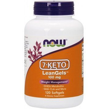 NOW Foods 7-Keto LeanGels 100 mg Softgels 120 caps 414046 фото