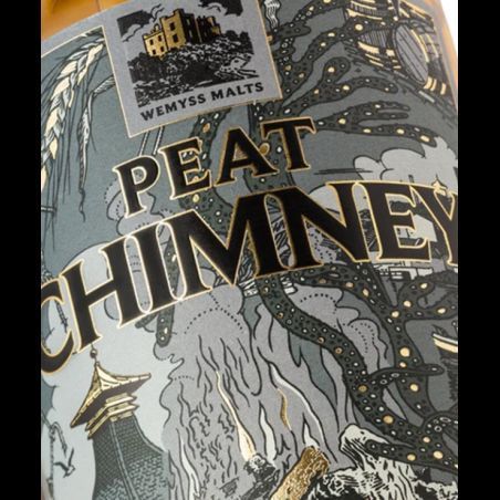 Віскі Wemyss Family Spirits Peat Chimney Blendered Malt Scotch Whisky 46% 0.7 л (WHS040232144943) 1214041 фото