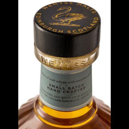 Віскі Wemyss Family Spirits Peat Chimney Blendered Malt Scotch Whisky 46% 0.7 л (WHS040232144943) 1214041 фото