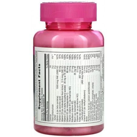 Nature's Plus Power Teen Hers Chewable Мультивітаміни для дівчаток-підлітків 60 жувальних таблеток 1322796 фото