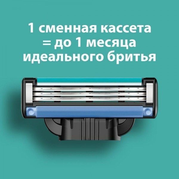 Gillette Mach3 Змінні касети для гоління 8 шт 1300442 фото
