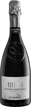 Ігристе вино La Tordera Prosecco Rive Di Vidor Valdobbiadene DOCG Tittoni Spumante Dry, біле сухе, 0.75л 11.5% (STA8033011560104) 1148034 фото