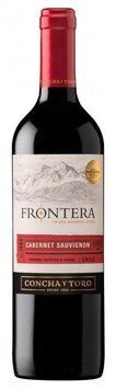 Вино Frontera "Cabernet Sauvignon" (напівсухе, червоне) 0.75л (BDA1VN-VCT075-009) 654263 фото