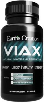 Earth`s Creation VIAX Men's Sexual Health Витамины для мужчин 40 капсул 1044099 фото