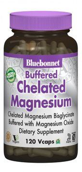 Bluebonnet Nutrition Albion Buffered Chelated Magnesium 200 mg 120 caps 490408 фото