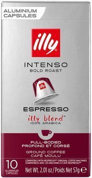 Кофе в капсулах ILLY Espresso Intenso 100% Арабика 10x5.7 г (8003753158648) 1355183 фото
