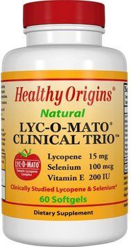 Healthy Origins Clinical Trio Lyc-O-Mato 60 softgels Ликопин + Селен + Вітамін Е 487670 фото