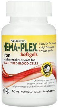 Nature's Plus Hema-Plex - 60 softgels 1455603 фото