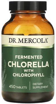 Dr. Mercola Fermented Chlorella - 450 Tablets 1459612 фото