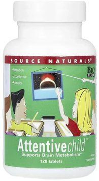 Source Naturals Attentive Child - 120 Tablets 1452297 фото