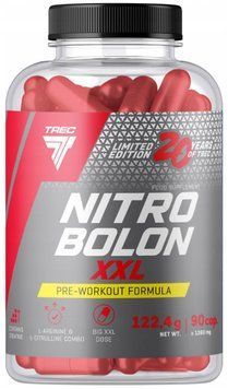 Предтренировочный комплекс Trec Nutrition Nitrobolon XXL 90 capsules / 15 servings 1038912 фото