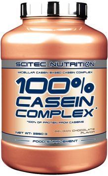 Протеин Scitec Nutrition 100% Casein Complex 2350 g /78 servings/ Belgian Chocolate 387541 фото