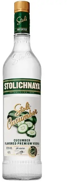 Горілка Stoli Cucumber 37.5% 0.7 л (WNF4750021007767) 1215453 фото