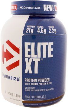 Протеин Dymatize Elite XT 1810 g /53 servings/ Rich Chocolate 379835 фото