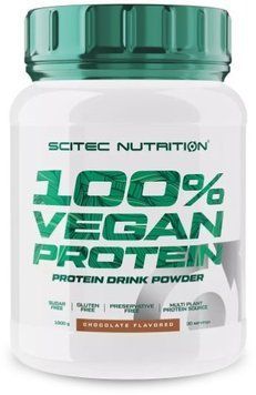 Протеин Scitec Nutrition Vegan Protein 1000 g / 33 servings / chocolate 998736 фото