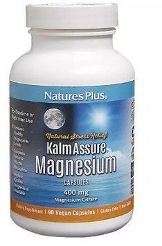 Natures Plus KalmAssure Magnesium 400 mcg Магний 400мг 120 гелевых капсул 993727 фото