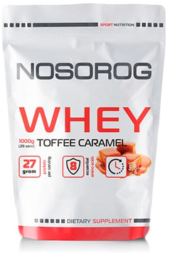 Протеин Nosorog Nutrition Whey 1000 g / 25 servings / Caramel 941218 фото