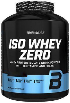 Протеин BioTech Iso Whey Zero 2270 g /90 servings/ Raspberry 807539 фото