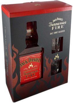 Ликер Jack Daniel's Tennessee Fire 0.7л, with 2 Shot Glasses (CCL1781806) 745654 фото