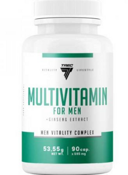 Trec Nutrition Multivitamin For Men 90 caps / 90 servings 1085345 фото