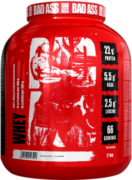 Протеїн Fitness authority BAD ASS Whey 2 kg / 66 servings / шоколад 1026502 фото