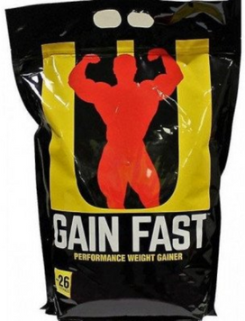 Гейнер Universal Nutrition Gain Fast 3100 5900 g /26 servings/ Chocolate 559724 фото