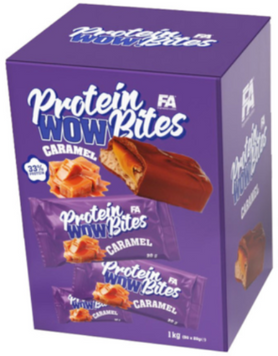 Протеїнові цукерки Fitness authority Wellness Line WOW! Protein Bites 1000 g / 56 servings / brownie 1112790 фото