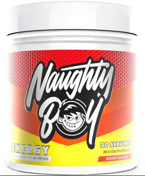 Передтренувальний комплекс Naughty Boy Energy 390 g / 30 servings / Rocket Ice Lolly 1182998 фото
