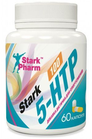 Stark Pharm 5-HTP Stark (Серотонін, 5-гидрокситриптофан, окситриптан) 60 капсул 100 мг 421735 фото