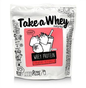 Протеин Take-a-Whey Whey Protein 900 g /32 servings/ Strawberry Milkshake 510482 фото