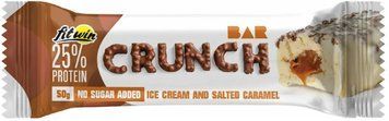FitWin Crunch Bar - 12x50g Ice Cream and Salted Caramel 1459704 фото