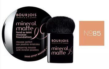 Bourjois Mineral Matte Пудра для лица №85 (miel) + кисть в подарок 18 g 1180485 фото