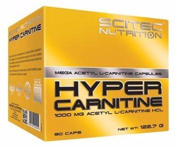 Жиросжигатель Scitec Nutrition Hyper Carnitine, 90 caps 387235 фото