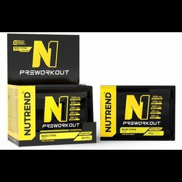 Передтренувальний комплекс Nutrend N1 10x17 g/10 servings/magic citrus 1101920 фото