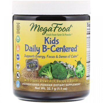 MegaFood Kids Daily B-Centered 1.1 oz (32.1 g) Вітаміни групи В для дітей 552270 фото