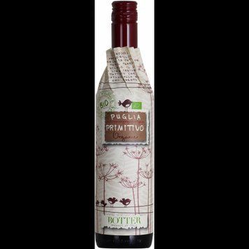Вино Botter Wrap Uccellini Primitivo Puglia IGT Ogranic червоне сухе 0.75 (VTS2991500) 1063238 фото