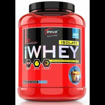 Genius Nutrition iWhey isolate 2000 g / 61 servings / Blueberry Muffin 1017019 фото