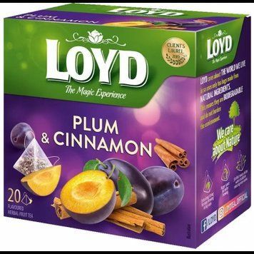 Чай Loyd фруктовий Plum and Cinnamon слива та кориця 20х2 г (3103575) 1159507 фото