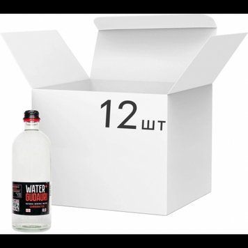 Упаковка води мінеральної природної газованої Gudauri Water+ 12х0.5 л (4860114390147_12) 1280067 фото
